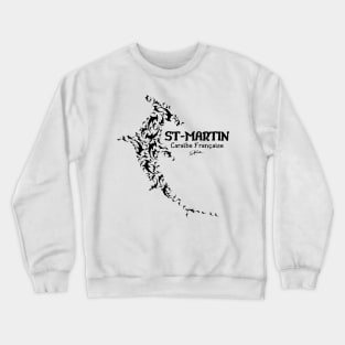 Saint Martin, French Caribbean Islands Crewneck Sweatshirt